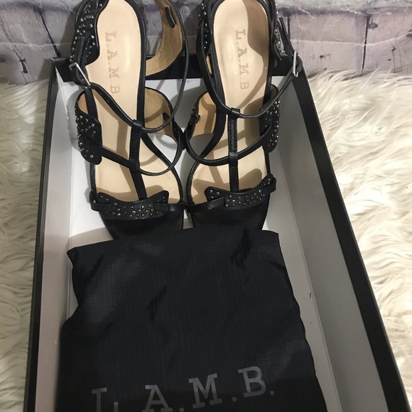 🛍$159 Retail🛍L.A.M.B Heel Sz. 6 - Picture 2 of 11